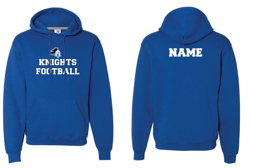 Southington Knights Football Cotton Hoodie