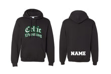 Celtic Wrestling Cotton Hoodie - Black