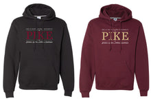 JMU Pi Kappa Alpha Cotton Hoodie - Black/Maroon