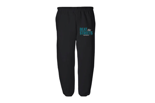 Beat The Streets Cotton Sweatpants - Black