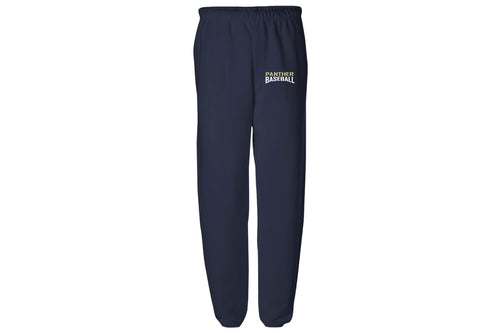 Platt Panther Baseball Cotton Sweatpants - Navy