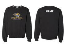 Central Wrestling Cotton Crewneck Sweatshirt - Black