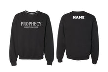 Prophecy Wrestling Club Cotton Crewneck Sweatshirt - Black