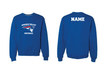 AuSable Patriots Football Cotton Crewneck Sweatshirt - Royal