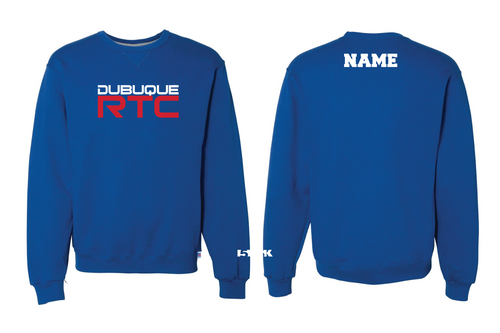 Dubuque RTC Cotton Crewneck Sweatshirt - Royal