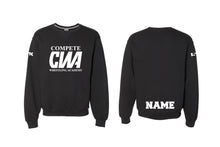 Compete Wrestling Academy Cotton Crewneck Sweatshirt - Black