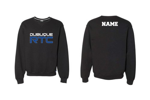Dubuque RTC Cotton Crewneck Sweatshirt - Black