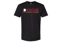 Rescue Coffee + Fitness Cotton Crew Tee - Black