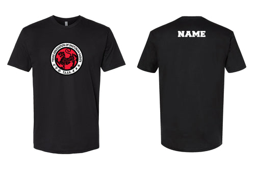 T.A.S.K Karate Cotton Crew Tee - Black