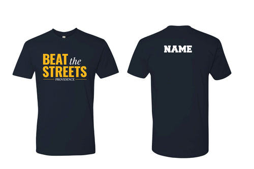 Beat The Streets Cotton Crew Tee - Navy