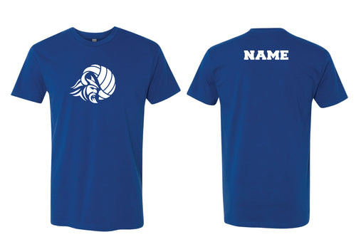 NVD Volleyball Cotton Crew Tee Design 1 - Royal