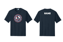 Senators Wrestling Cotton Crew Tee - Navy (Design 2)