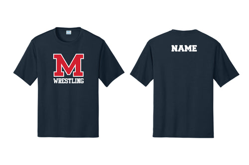 Senators Wrestling Cotton Crew Tee - Navy (Design 3)