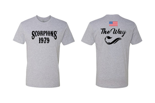 [NEW] Scorpions Wrestling Cotton Crew Tee - Gray (Design 3)