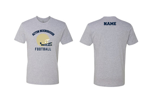Acton Boxborough Cotton Crew Tee - Heather Gray