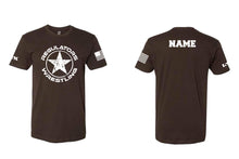 North Shelby Wrestling Cotton Crew Tee - Brown