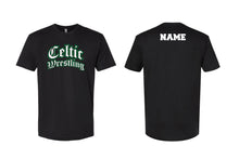 Celtic Wrestling Cotton Crew Tee - Black