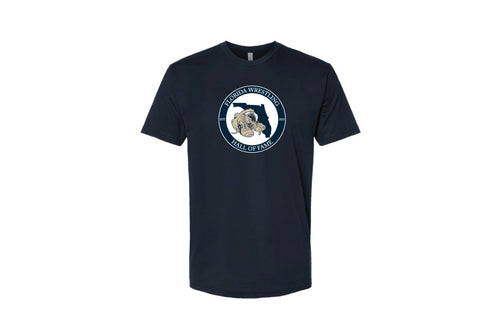 FWHOF Cotton Crew Tee - Navy
