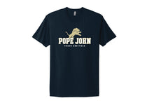 Pope John Track & Field Cotton Crew Tee - Navy