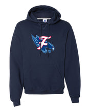 Falcons Baseball Cotton Hoodie - Design 2 (Navy)