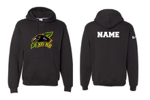 RCS Ravens Wrestling Cotton Hoodie - Black