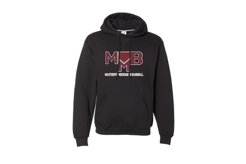 Masterful Mechanics Baseball Cotton Hoodie - Black