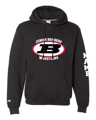 Boonton Wrestling Russell Athletic Cotton Hoodie - Black