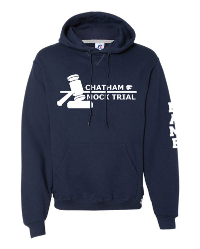 Chatham Mock Trial Cotton Hoodie - Navy