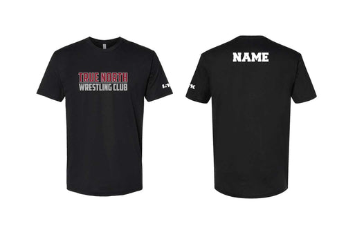 True North Wrestling Cotton Crew Tee - Black