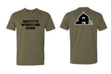 Smitty's Wrestling Barn Cotton Crew Tee - Army Green