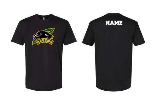 RCS Ravens Wrestling Cotton Crew Tee - Black