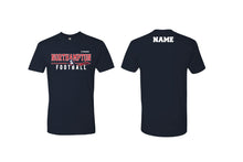 Northampton Indians Football Cotton Crew Tee - Navy