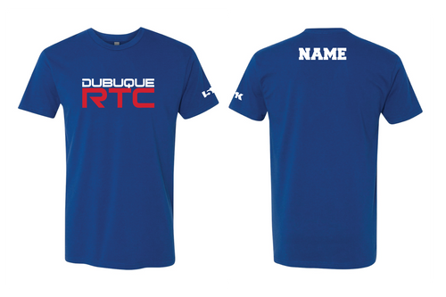 Dubuque RTC Cotton Crew Tee - Royal