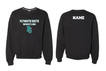 Plymouth South Wrestling Crewneck Sweatshirt - Black