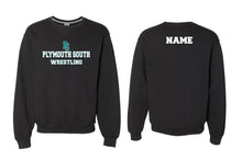 Plymouth South Wrestling Crewneck Sweatshirt - Black