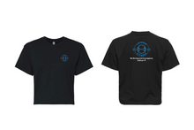 LaForge Fitness Women's Cropped Box Crew Tee - Black