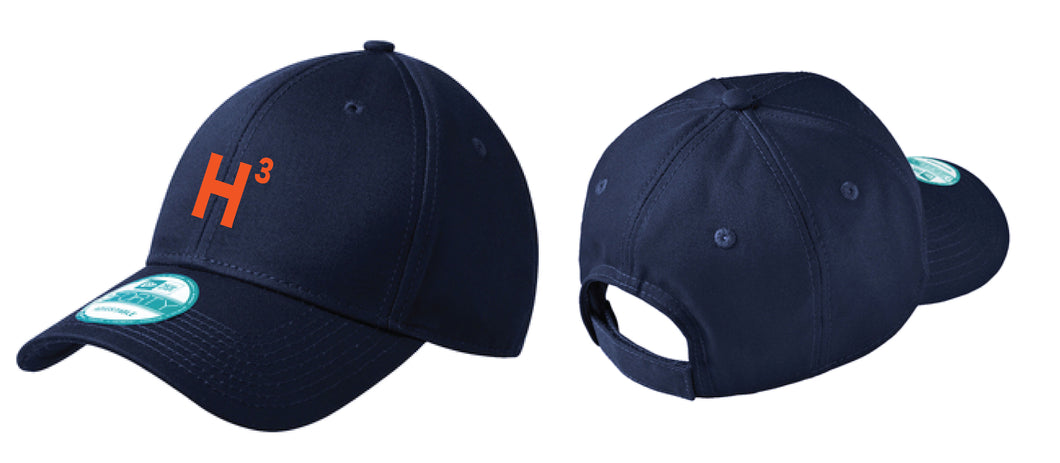 H3 Field Hockey New Era Adjustable Dad Hat - Navy