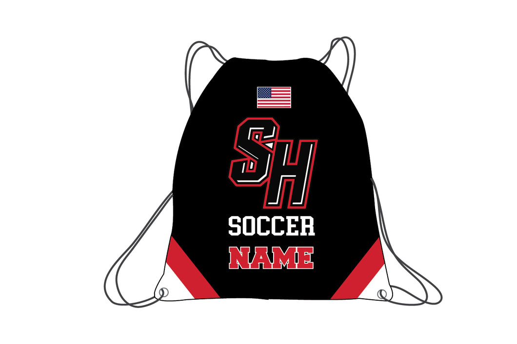 Sleepy Hollow Soccer Sublimated Drawstring Bag