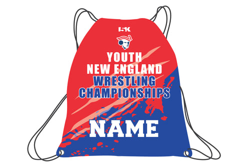 YNEW Wrestling Sublimated Drawstring Bag - Boys