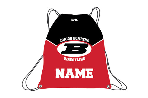 Boonton Wrestling Sublimated Drawstring Bag