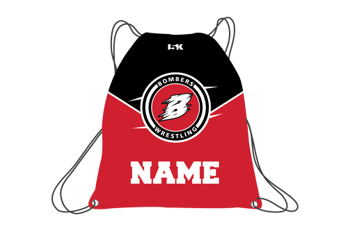 Boonton Wrestling Sublimated Drawstring Bag