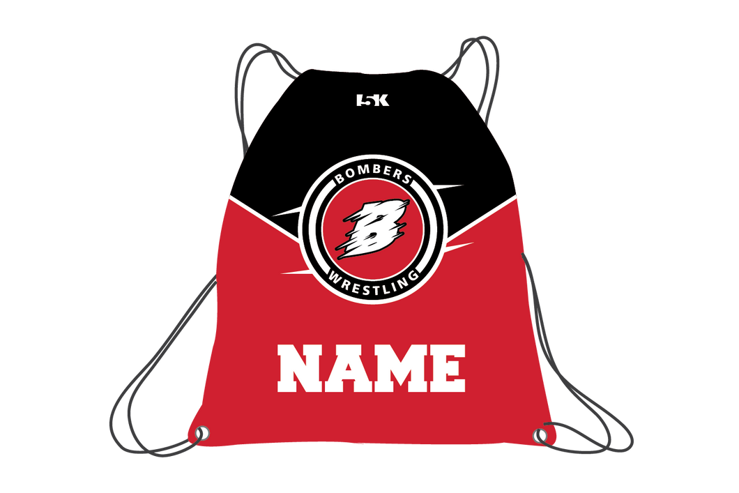 Boonton Wrestling Sublimated Drawstring Bag