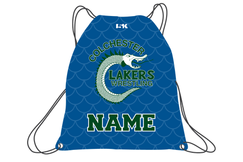 Lakers Wrestling Sublimated Drawstring Bag