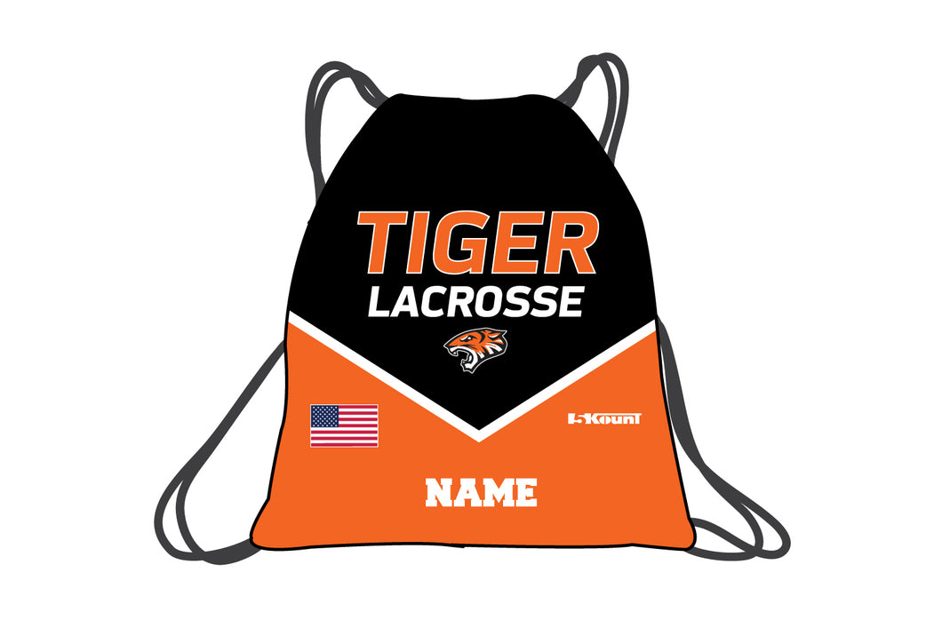 Tiger Lacrosse Sublimated Drawstring Bag