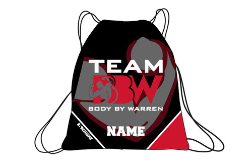Body By Warren Sublimated Drawstring Bag