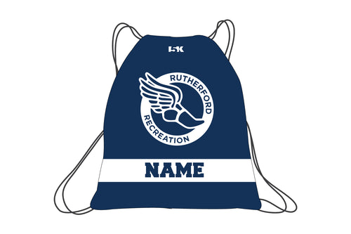 Rutherford Track & Field Sublimated Drawstring Bag