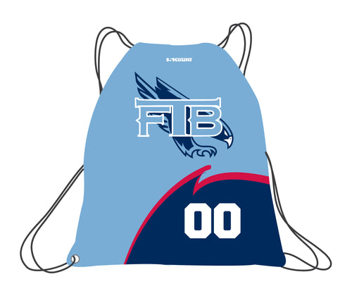 Falcons Baseball Sublimated Drawstring Bag