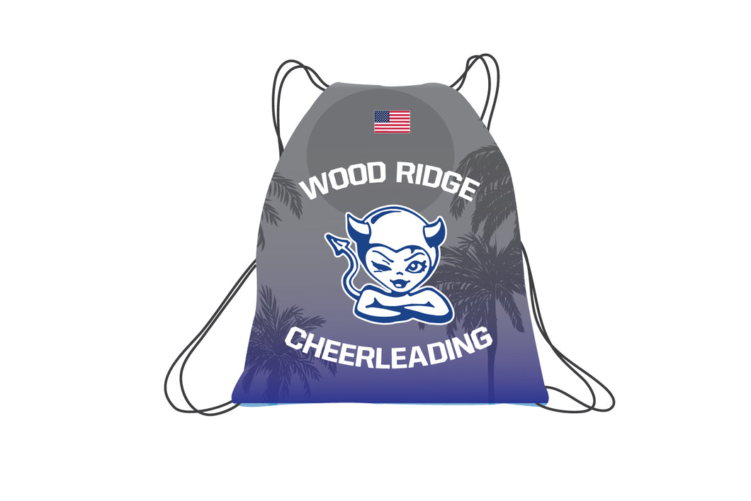 Wood-Ridge Blue Devils Sublimated Drawstring Bag (Cheer)