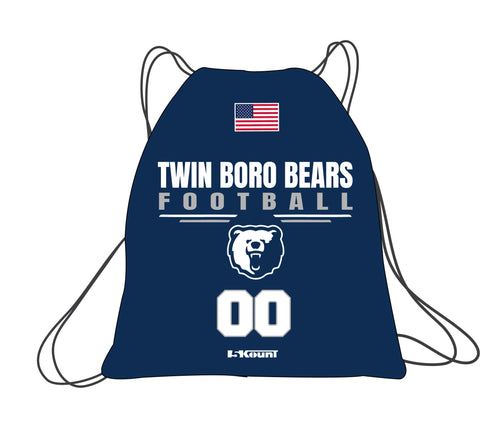 Twin Boro Football Sublimated Drawstring Bag
