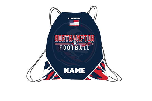 Northampton Indians Football Sublimated Drawstring Bag